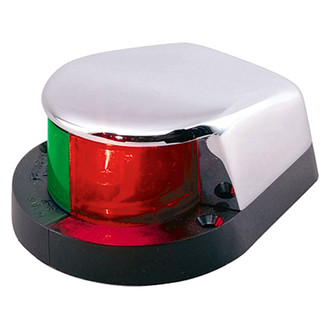 Perko® - 12 V Chrome Zinc Horizontal Mount Bi-Color Light