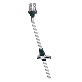 Perko® - 32-3/8" L Telescoping White All-Round Light with Base