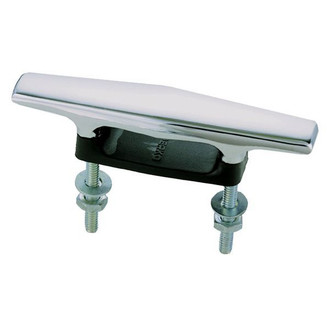 Perko® - 6" L Chrome Plated Zinc Open Base Cleat for 1/2" D Rope