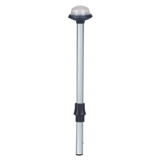 Perko® 1460DP4CHR - Coastal Series 36" L White All-Round Pole Light