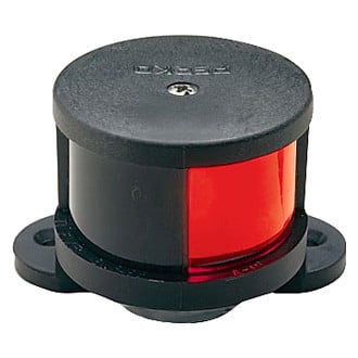 Perko® 1601DP0BLK - 12 V Normal Base-Down Horizontal Mount Starboard & Port Side Light Sets