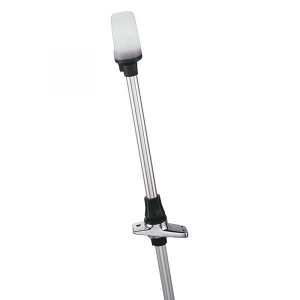 Perko® - 26-1/2" L Telescoping White All-Round Light with Base