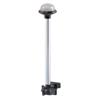 Perko® - 14-3/4" L Horizontal Mount Fold Down White All-Round Light with Base