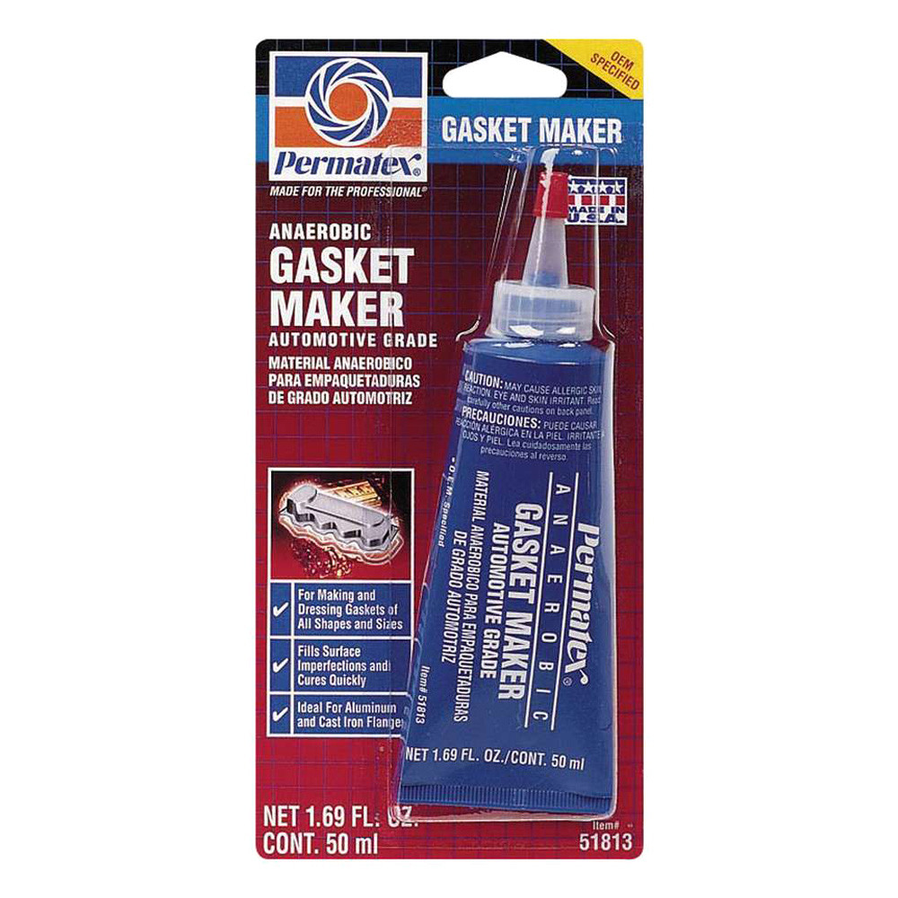 Permatex® 51813 - 1.69 oz. Gasket Maker Adhesive Tube - BOATiD.com