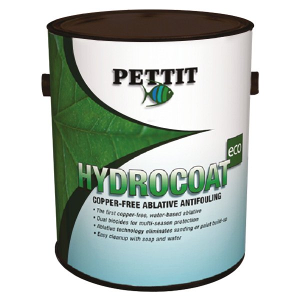 Pettit Paint® - Hydrocoat™ ECO 1 qt Black Copper-Free Ablative Antifouling Paint