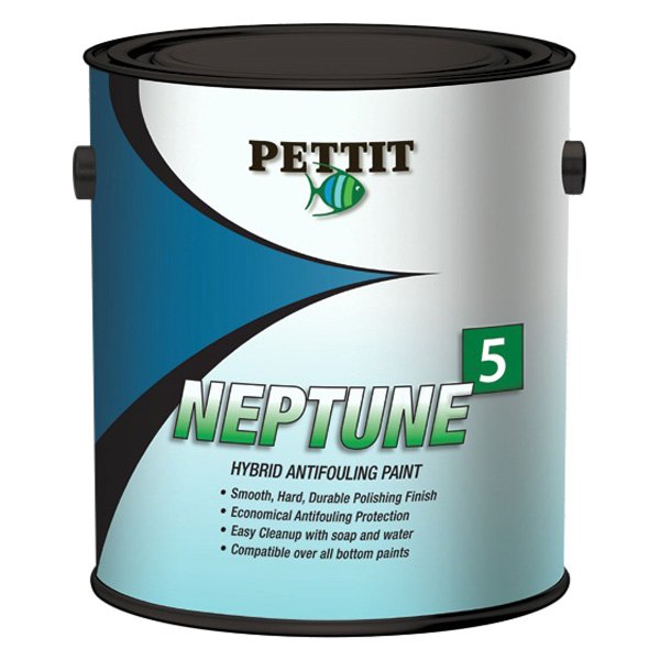 Pettit Paint® - Neptune 5 1 gal Black Hybrid Antifouling Paint