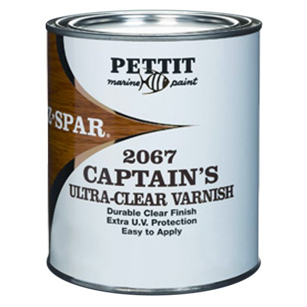 Pettit Paint® - Captain's 1 qt Ultra Clear Gloss 2067 Wood Varnish