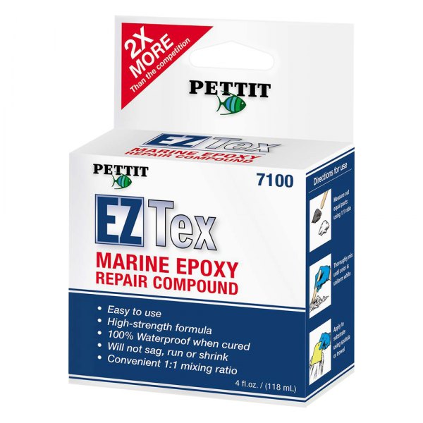 Pettit Paint® - EZ-Tex 7100 1 pt Epoxy Repair Compound