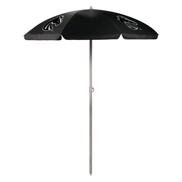 Picnic Time® - NCAA Boise State Broncos 5.5' Black Portable Beach Umbrella