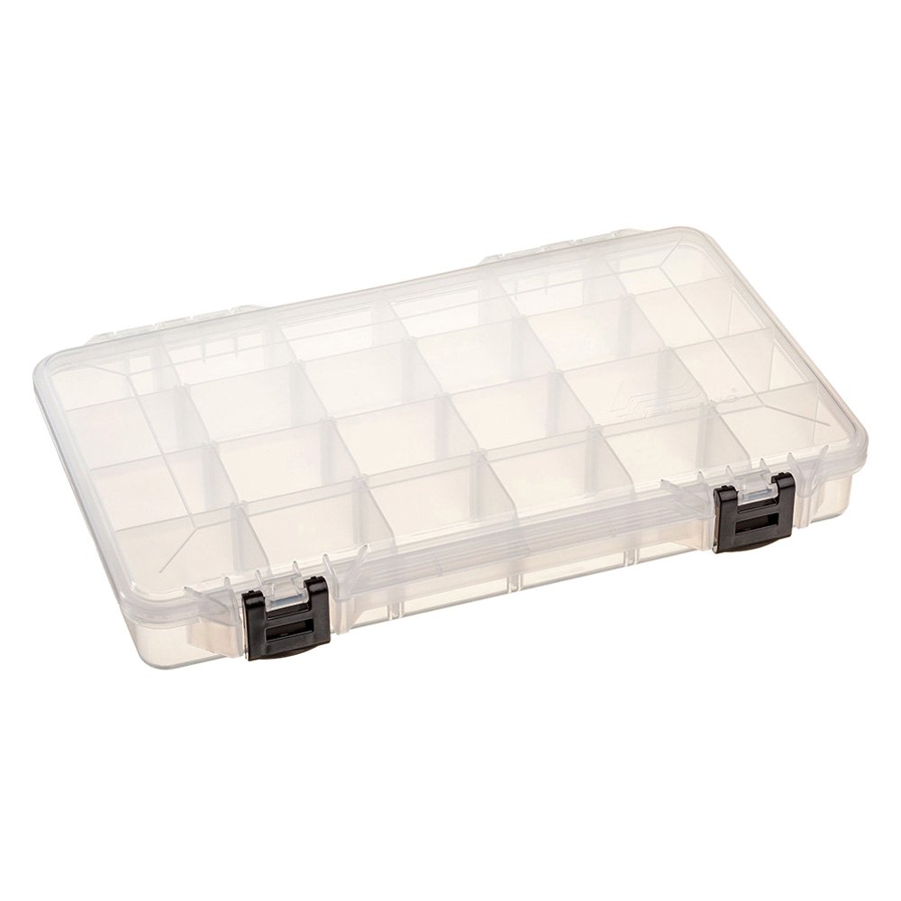 NEW Plano Pro Latch StowAway Tackle Box 2-3701 W Clear Adjustable