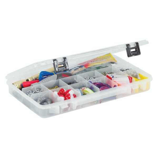 Plano® - ProLatch™ StowAway™ 13-Compartment 3700 Size Clear Plastic Utility Box