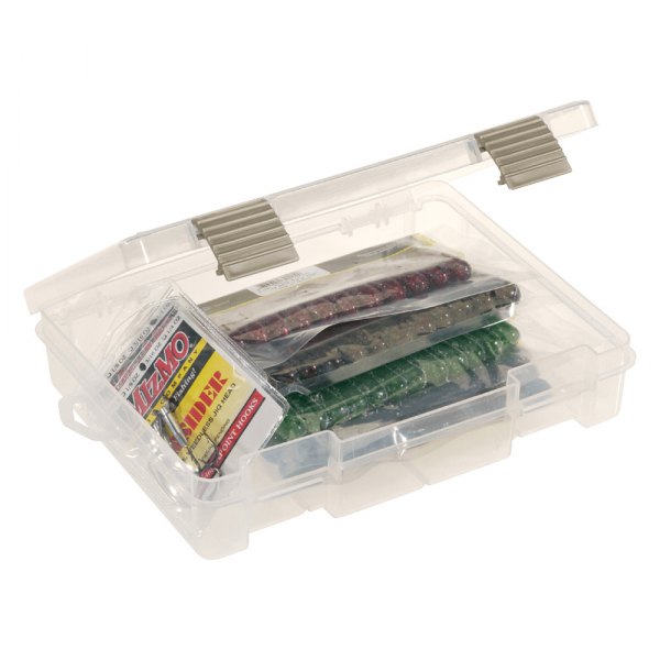 Plano® - ProLatch™ StowAway™ Open-Compartment 9" x 2" Clear Plastic Half-Size Utility Box