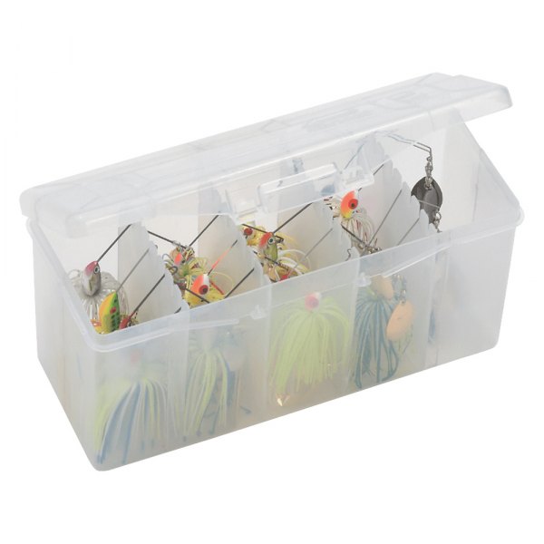 Plano® - 9.75" Clear Plastic Spinnerbait Utility Box