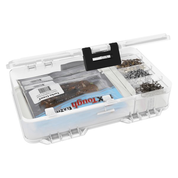 Plano® - StowAway™ 11" x 2.5" Clear Plastic Worm Utility Box