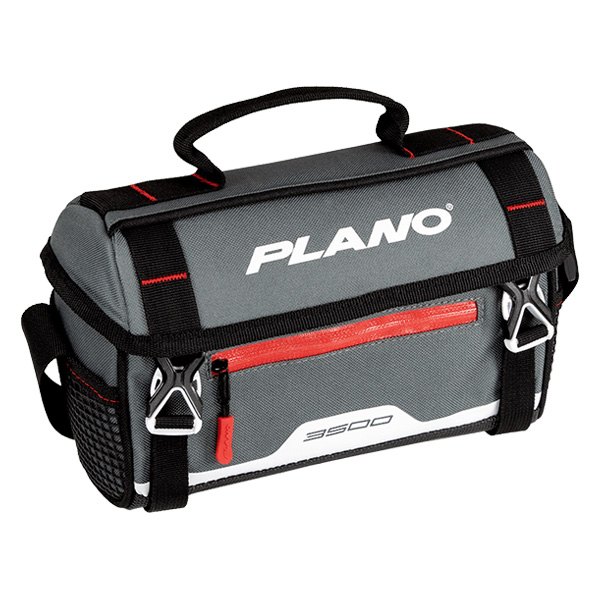 Plano® - Weekend™ StowAway™ 3500 Size 9.5" x 4.5" x 6.25" Gray Softsider Tackle Bag