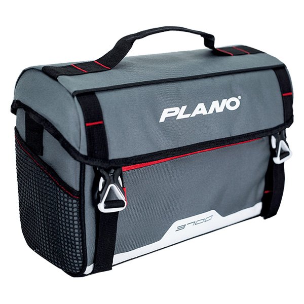 Plano® - Weekend™ StowAway™ 3700 Size 14.5" x 7" x 10" Gray Softsider Tackle Bag