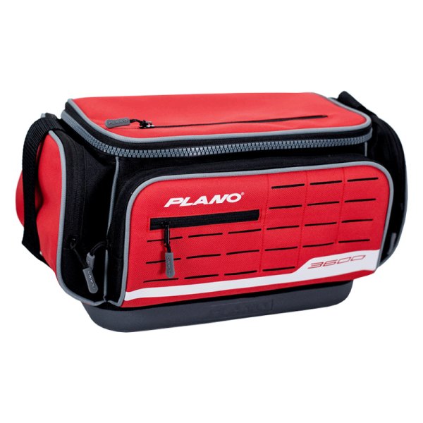 Plano® - Weekend™ StowAway™ 3600 Size 15" x 9" x 8.5" Red Deluxe Tackle Bag