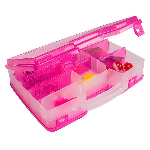 Plano® - Let's Fish 11.25" x 3" Pink Satchel Tackle Box