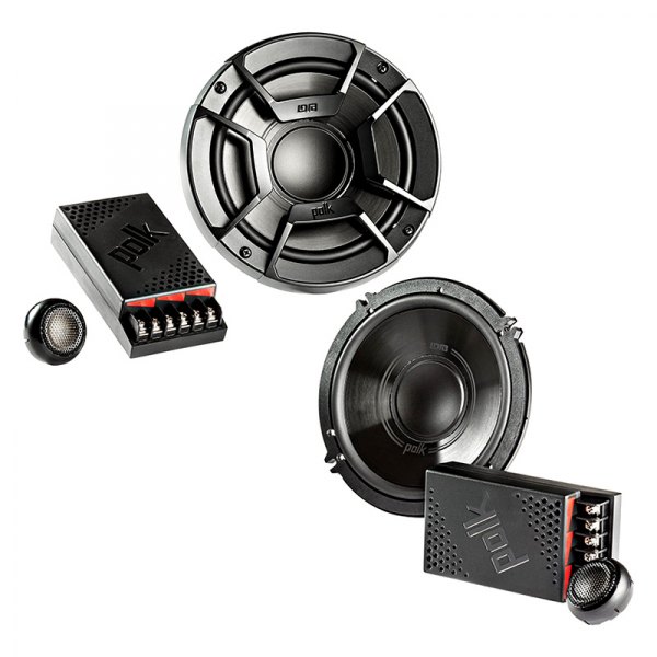 Polk Audio® - DB+ Series 300W 3-Way 4-Ohm 6.5" Black Flush Mount Speaker