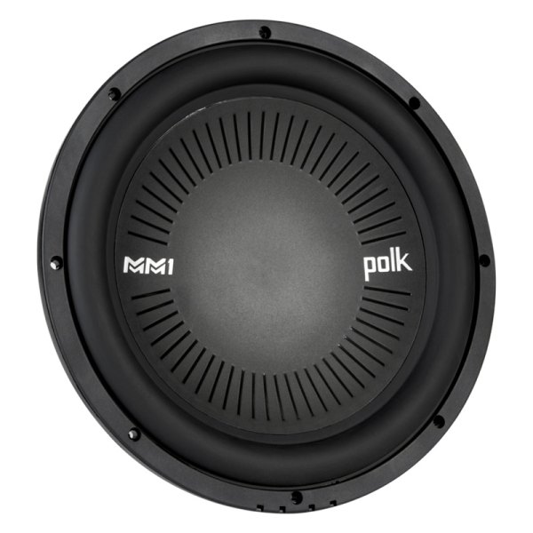 Polk Audio® - MM1 Series 1260W 12" Black Flush Mount DVC Subwoofer