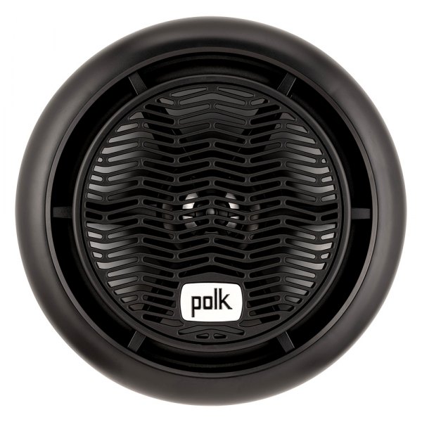 Polk Audio® - Ultramarine Series 150W 2-Way 4-Ohm 6.6" Black Flush Mount Speakers, Pair