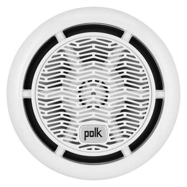 Polk Audio® - Ultramarine Series 250W 2-Way 4-Ohm 8.8" White Flush Mount Speakers, Pair