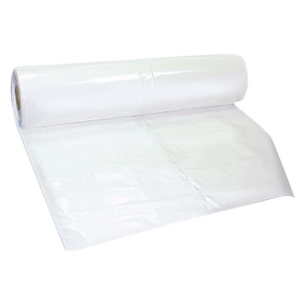 Poly-America® - 372' L x 16' W 7 mil White Plastic Sheeting