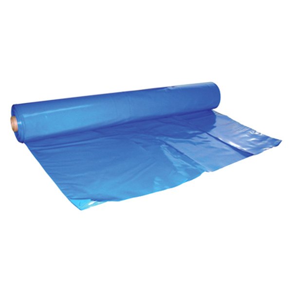 Poly-America® - Premium 106' L x 17' W 7 mil Blue Plastic Sheeting