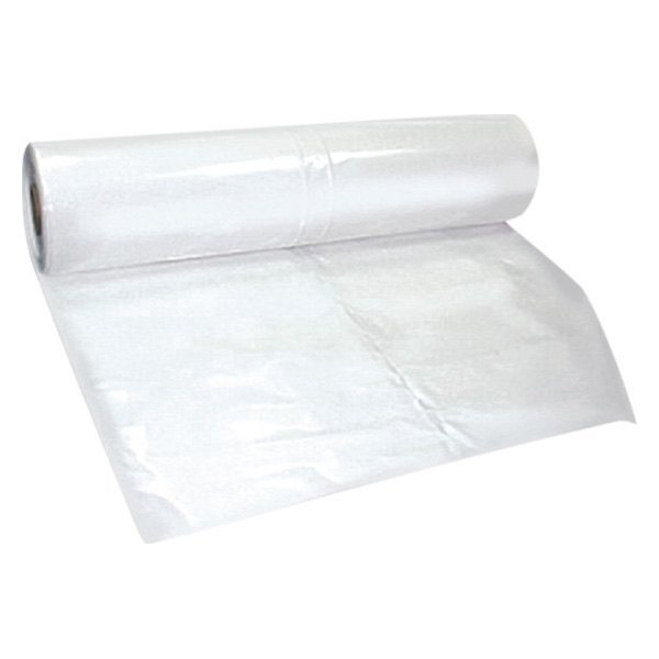 Poly-America® - Premium 89' L x 20' W 7 mil White Plastic Sheeting