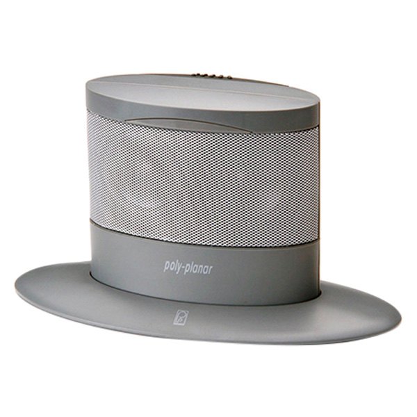 Poly-Planar® - 2-Way 4-Ohm 5.39" x 2.56" Gray Flush Mount Pop-up Speaker