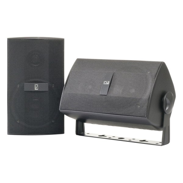 Poly-Planar® - 60W 2-Way 4-Ohm 3" Gray Box Speakers, Pair