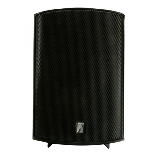 Poly-Planar® - 100W 2-Way 4-Ohm 7-11/16" x 5-1/8" x 4-11/16" Black Box Speakers, Pair