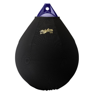 Polyform US® 42-103-703 - Elite Series 27" D x 36" L Black Polyester Fender Cover