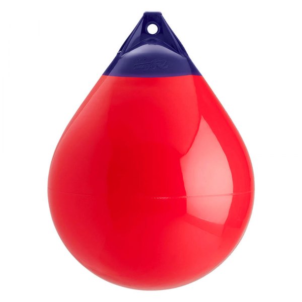 Polyform US® - A-5 Series 27" D x 36" L Red One Eye Round Inflatable Buoy
