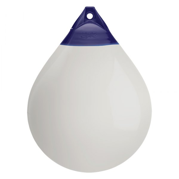 Polyform US® - A-6 Series 34" D x 44" L White One Eye Round Inflatable Buoy