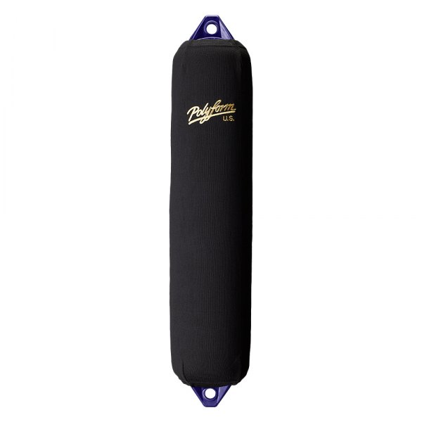 Polyform US® - Elite Series 8.5" D x 40.5" L Black Polyester Fender Cover