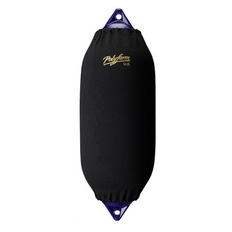 Polyform US® - Elite Series 15" D x 41" L Black Polyester Fender Cover
