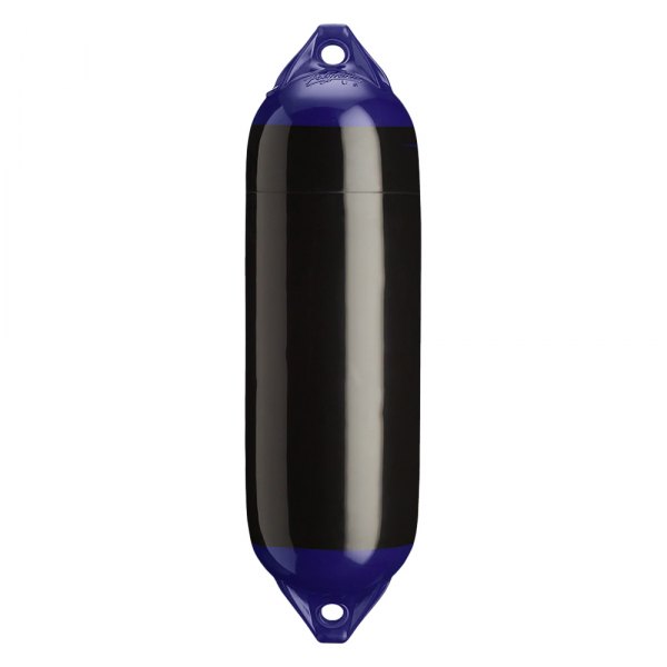 Polyform US® - F-02 Series 7.5" D x 26" L Black Twin Eye Cylindrical Inflatable Fender