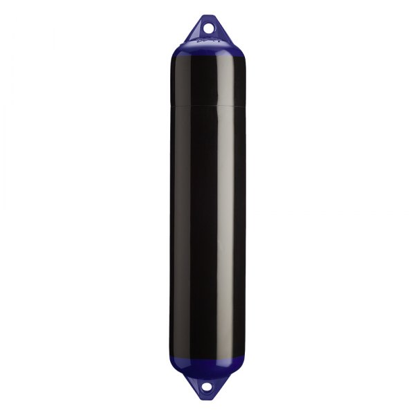Polyform US® - F-4 Series 8.5" D x 40.5" L Black Twin Eye Cylindrical Inflatable Fender