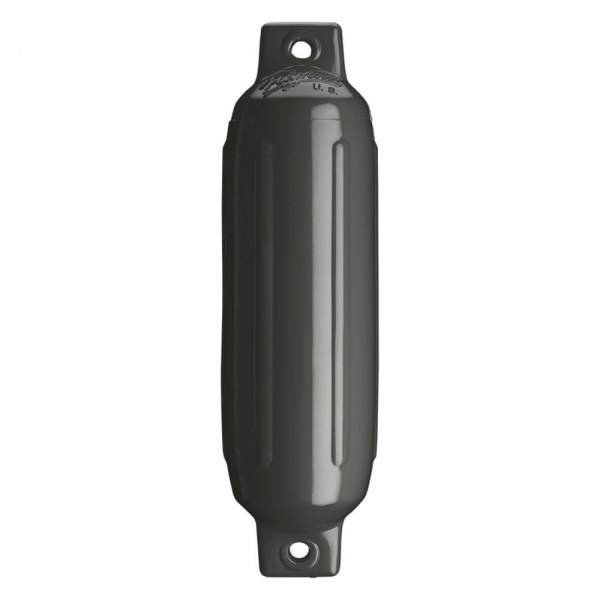 Polyform US® - G-1 Series 3.5" D x 12.8" L Graphite Twin Eye Cylindrical Inflatable Fender