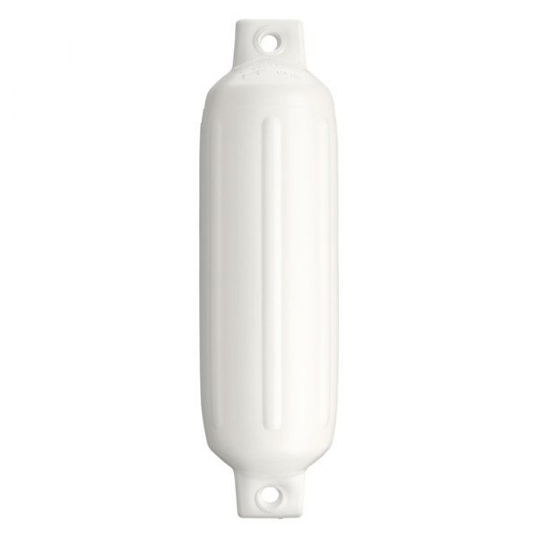 Polyform US® - G-2 Series 4.5" D x 15.5" L White Twin Eye Cylindrical Inflatable Fender