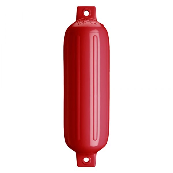 Polyform US® - G-4 Series 6.5" D x 22" L Classic Red Twin Eye Cylindrical Inflatable Fender with Air Adaptor