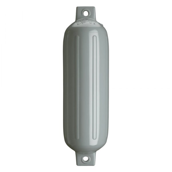 Polyform US® - G-4 Series 6.5" D x 22" L Gray Twin Eye Cylindrical Inflatable Fender with Air Adaptor