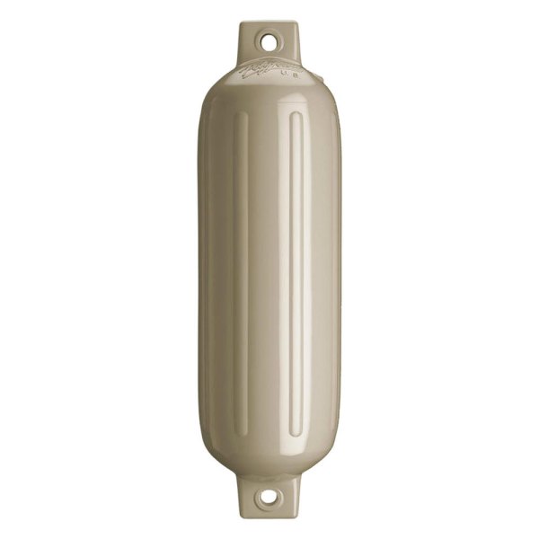 Polyform US® - G-4 Series 6.5" D x 22" L Sand Twin Eye Cylindrical Inflatable Fender