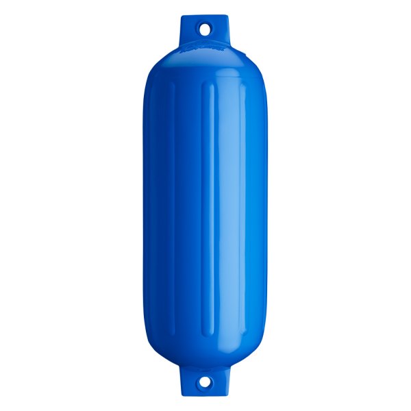 Polyform US® - G-5 Series 8.8" D x 26.8" L Blue Twin Eye Cylindrical Inflatable Fender with Air Adaptor