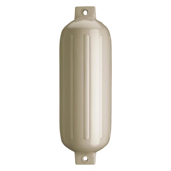 Polyform US® - G-5 Series 8.8" D x 26.8" L Sand Twin Eye Cylindrical Inflatable Fender