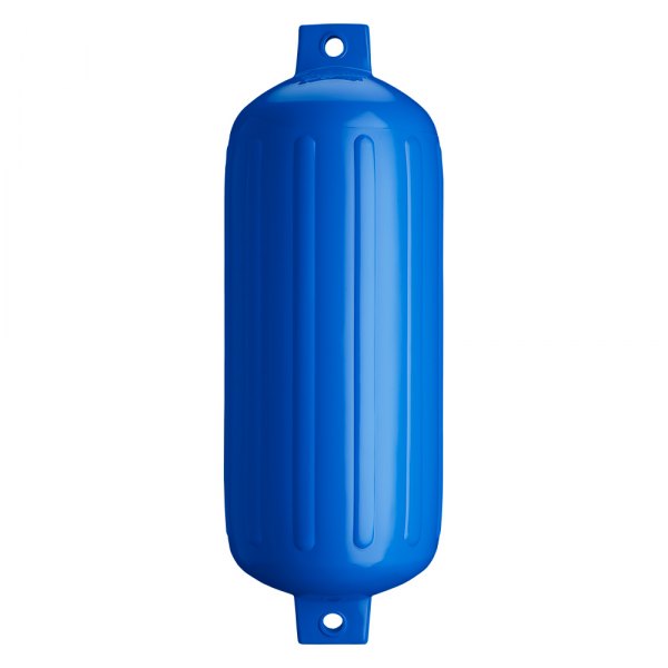 Polyform US® - G-6 Series 11" D x 30" L Blue Twin Eye Cylindrical Inflatable Fender with Air Adaptor