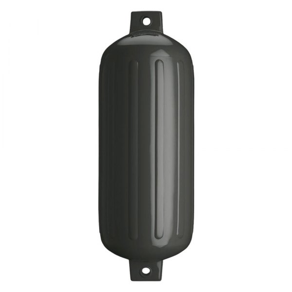 Polyform US® - G-6 Series 11" D x 30" L Graphite Twin Eye Cylindrical Inflatable Fender