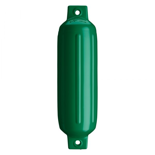 Polyform US® - G-2 Series 4.5" D x 15.5" L Forest Green Twin Eye Cylindrical Inflatable Fender
