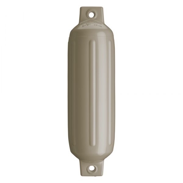 Polyform US® - G-2 Series 4.5" D x 15.5" L Sand Twin Eye Cylindrical Inflatable Fender
